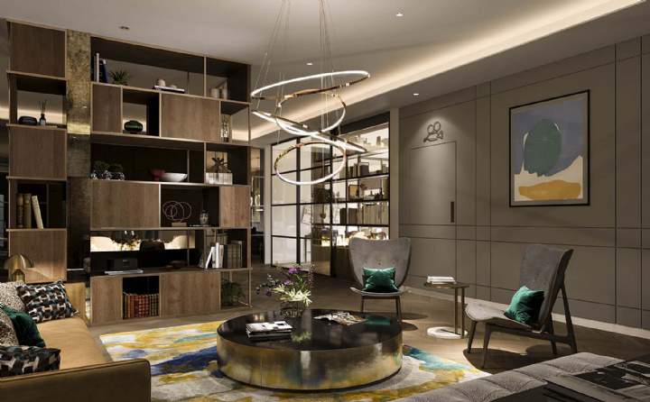 Resident's lounge at 101 on Cleveland